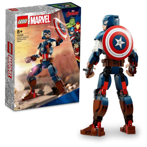 LEGO® Marvel 76258 Sestavitelná figurka: Captain America