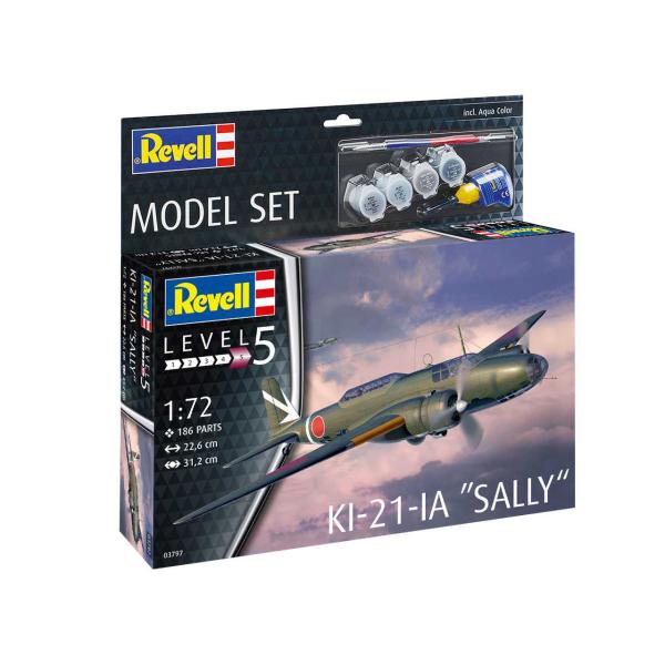 ModelSet letadlo 63797 - Ki-21-la "Sally" (1:72)