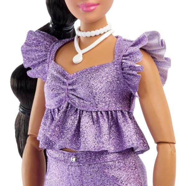 Mattel Barbie DELUXE Modelka Fialové šortky (obrázek 3)