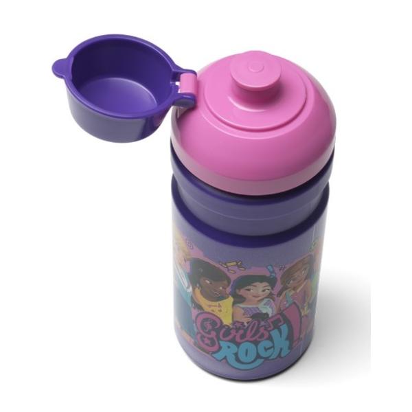 LEGO® Friends Girls Rock fľaša na pitie - fialová