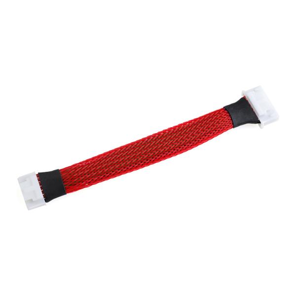 Ochranný kabelový oplet 8mm červený (1m) (obrázek 3)