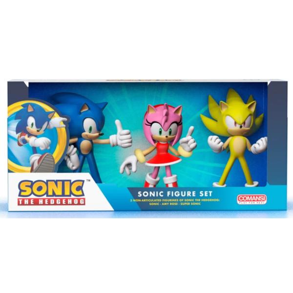 Comansi – Dárková sada Sonic – 3 figurky – set