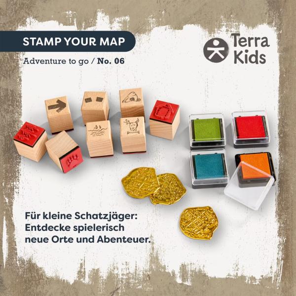 Haba Terra Kids Adventure Hledej poklad podle mapy a sbírej razítka (obrázek 3)