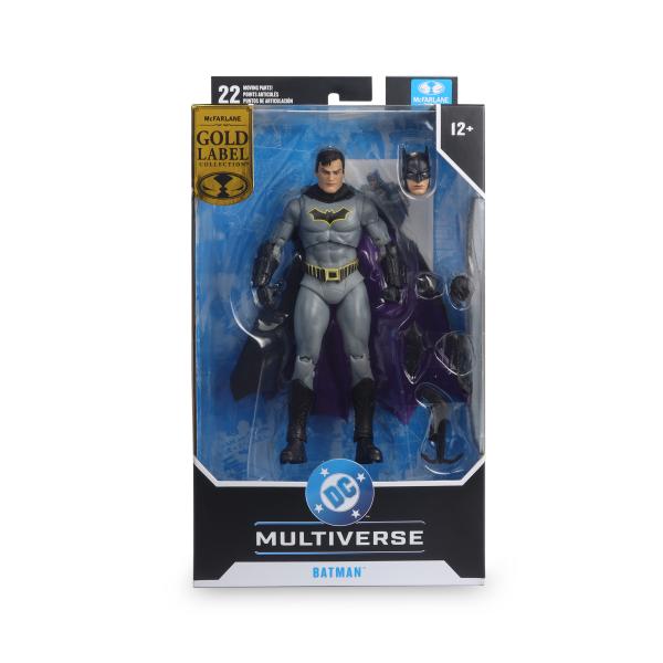 McFarlane Figurka - Dc Multiverse Batman (Dc Rebirth) Gold Label 7in Action (obrázek 4)