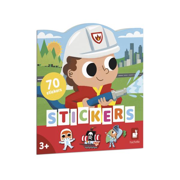 Janod Stickers Samolepky Dobrodružstvo 70 ks od 3 rokov