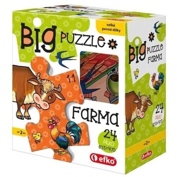 Puzzle BIG Farma BABY - velké puzzle pro nejmenší