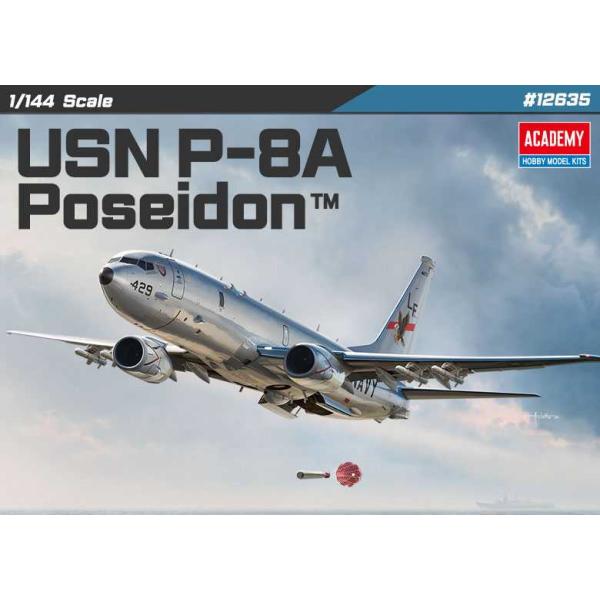 Model Kit letadlo 12635 - USN P-8A Poseidon (1:144)