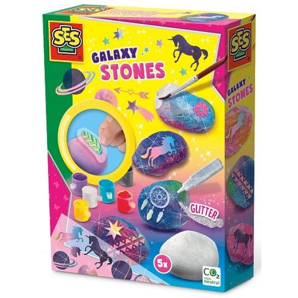 GALAXY - maľovanie kamienkov