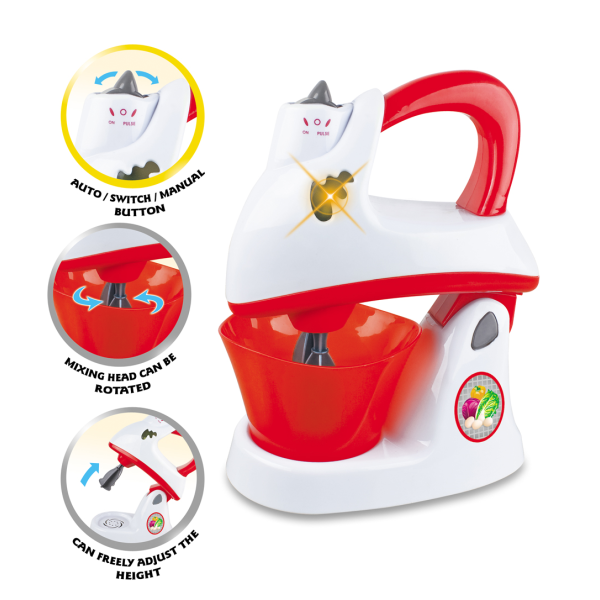 MOJE DOMÁCNOST – Ruční mixér s otočnou mísou