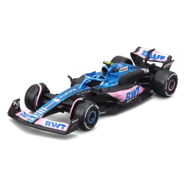 Bburago 1:43 RACE Formula F1 - BWT Alpine F1 Team A524 (2024) #10 (Pierre Gasly)