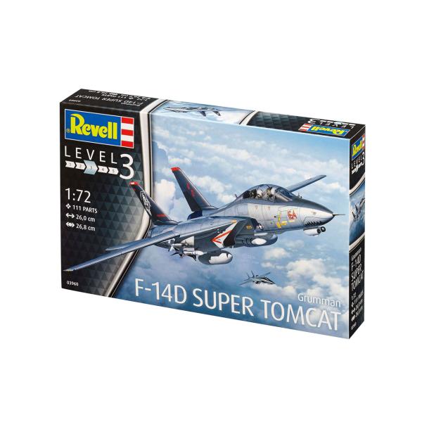 Plastic modelky letadlo 03960 - F-14D Super Tomcat (1:72) (obrázek 11)