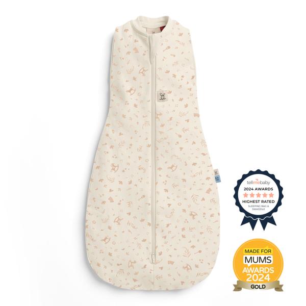 ERGOPOUCH Zavinovačka a vak na spanie 2v1 Cocoon Lullaby  0-3m, 3-6kg, 0,2tog