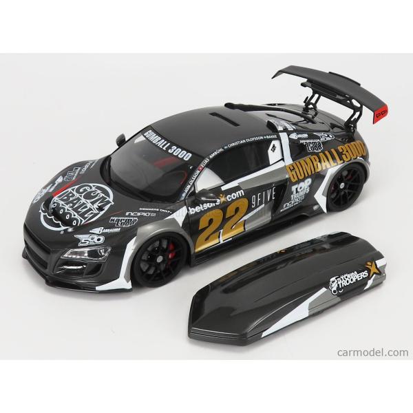 1:18 Audi R8 GUMBALL ČERNÁ