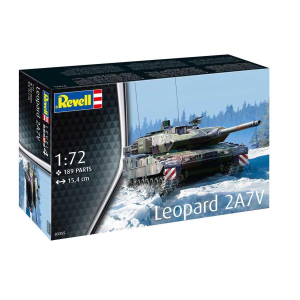 PlastičNi Modelkit Tank 03355 - Leopard 2 A7V (1:72)-image