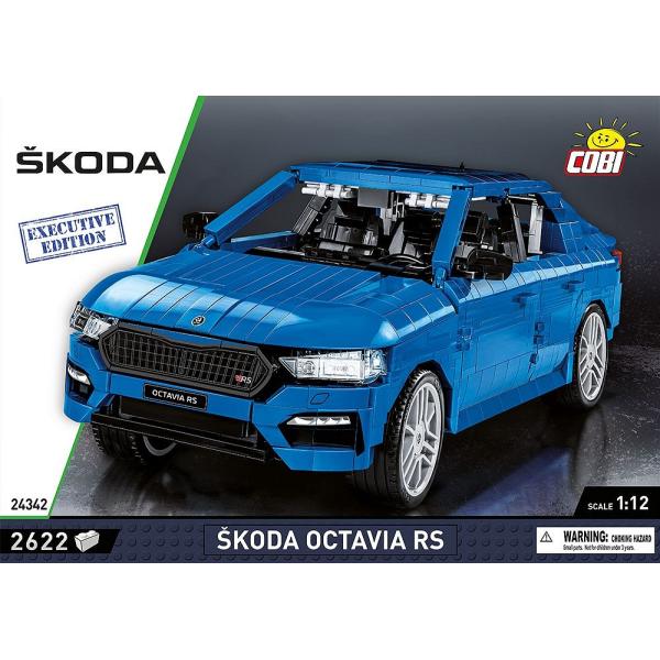 Cobi Škoda Octavia IV RS, 1:12, 2520 k, EXECUTIVE EDITION