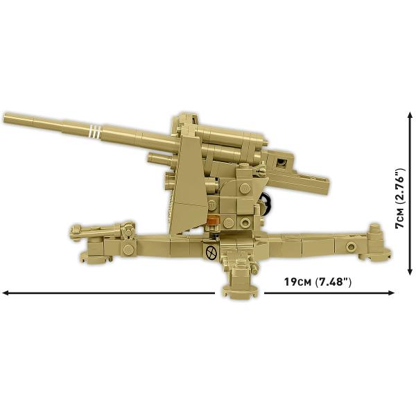 Cobi Protiletadlové dělo 8.8 cm Flak 18 (DAK), 1:35 (obrázek 6)