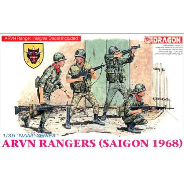 Kit di Modellismo figurine 3314 - ARVN RANGERS (SAIGON 1968) (1:35)