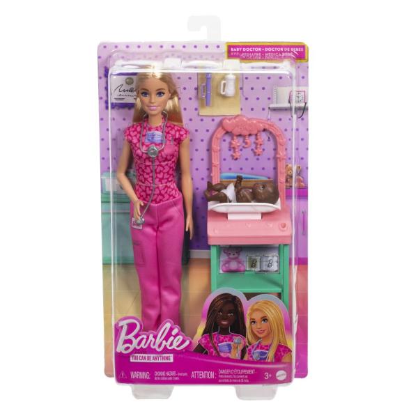 Barbie herní set povolání - Pediatrička (obrázek 7)