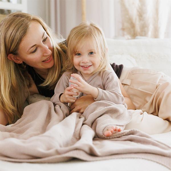 BABYONO Deka z přírodní bavlny 75 × 100 cm light beige 0m+ (obrázek 7)