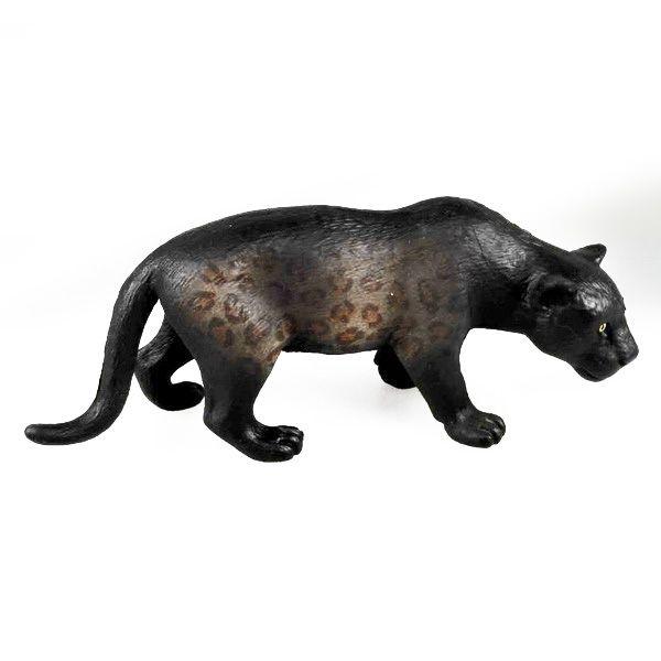 Figurka Levhart skvrnitý černý panter 11,5 cm