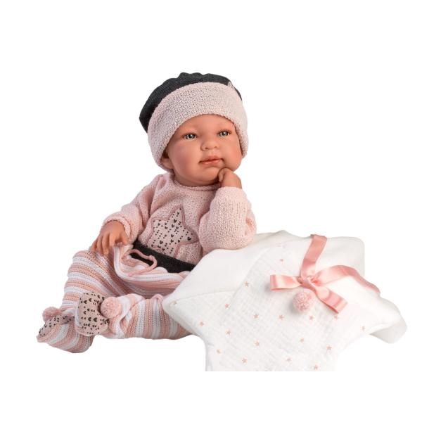 Llorens M843-26 oblečení pro panenku NEW BORN velikosti 43-44 cm (obrázek 4)