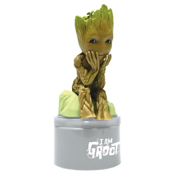 Nočné svetlo s reproduktorom Groot