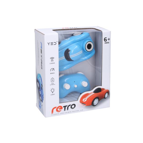 Auto retro závodní RC na dálkové ovládání 15,5 cm