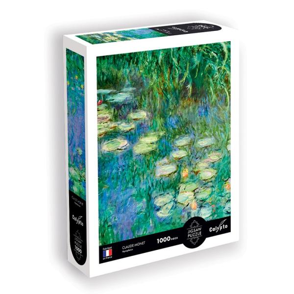 SENTOSPHERE Puzzle Lekníny- Claude Monet 1000 dílků
