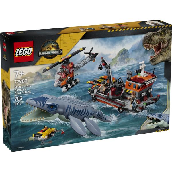 LEGO® Jurassic World 77983 Útok dinosaura mosasaura na loď (obrázek 3)
