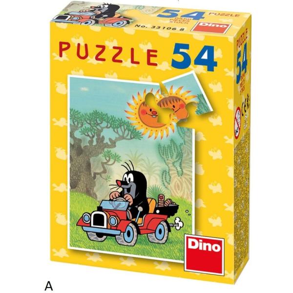 Dino Krtek 54 mini Puzzle (obrázek 7)
