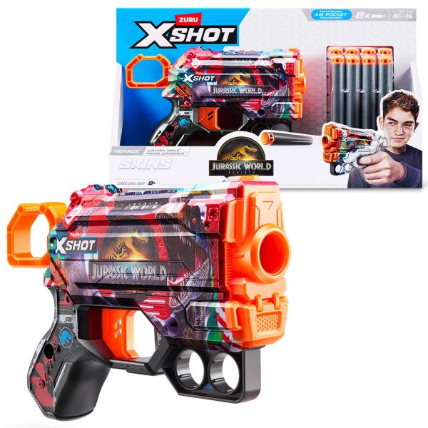 X-SHOT Jurský svět – Menace (8 nábojů)