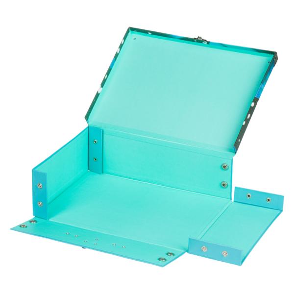 Skládací školní kufr Butterfly s kováním