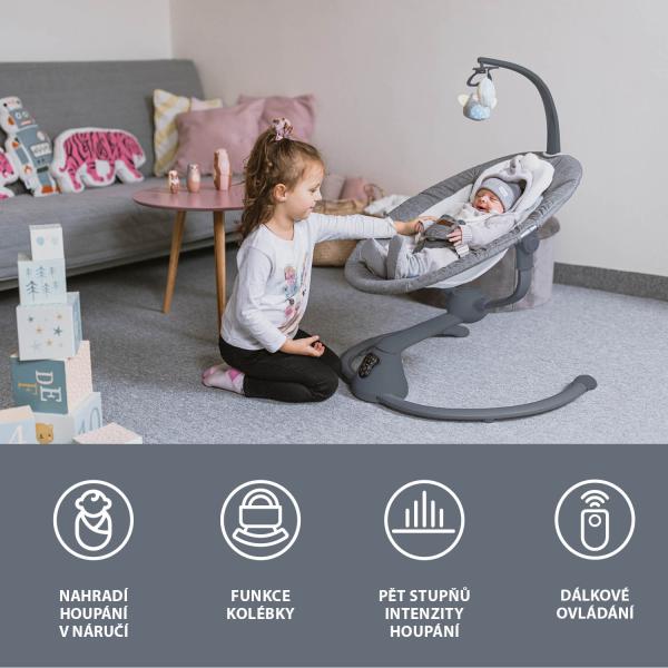 Houpadlo Lullaby, Gray stars/Grey