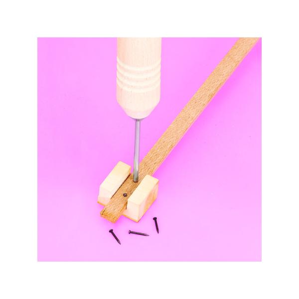 Modelcraft zatloukač hřebíků, ocelové hřebíky 0,7x6mm (100ks) (obrázek 3)