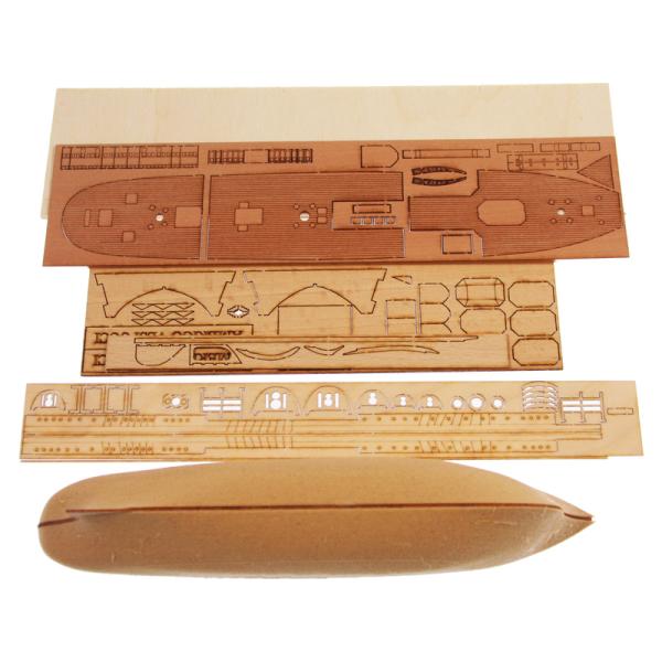 MINI MAMOLI Amerigo Vespucci 1:350 kit (obrázek 5)