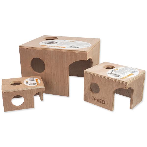 Domeček Epic Pet dřevěný L 25cm (obrázek 3)