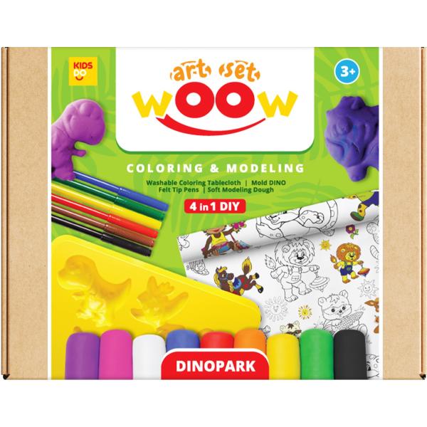 Woow kreatívny set 4in1 Vyfarbovanie a modelovanie