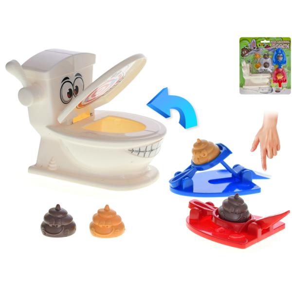 Poo Shoot - gioco sparatutto con WC 9,5x8,5 cm per triafing