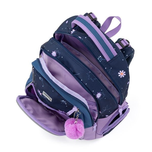 Školní batoh OXY GO Květiny (obrázek 5)