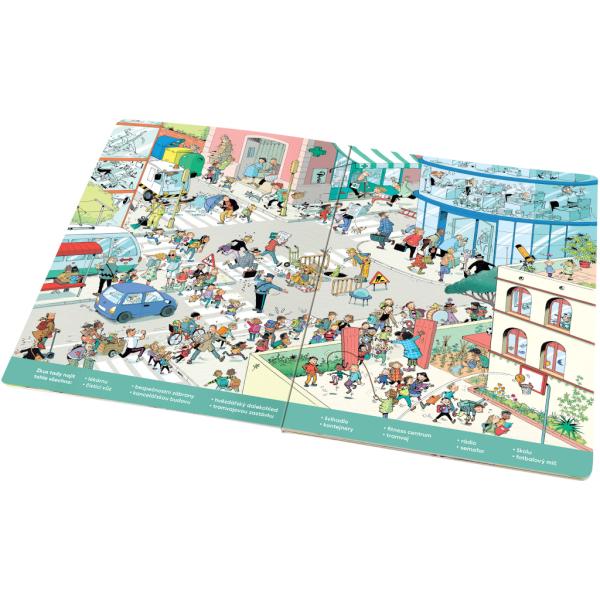 Velká knížka Město – Pátrej & vyprávěj