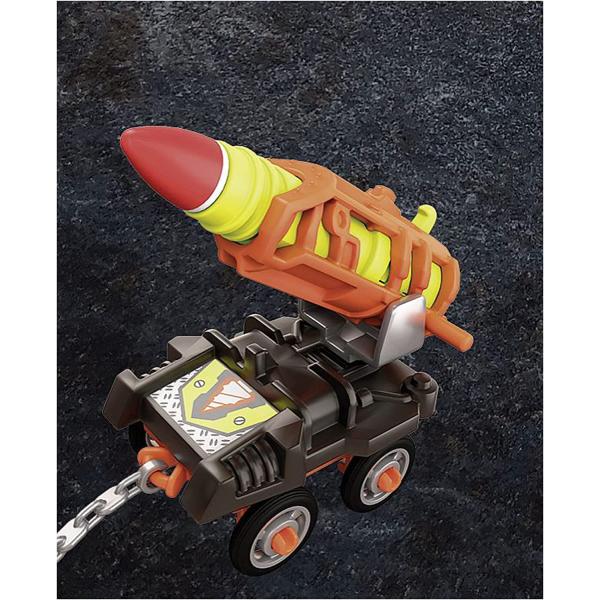 PLAYMOBIL Dino Rise 70929 Dino Mine Vozík s raketami (obrázek 4)