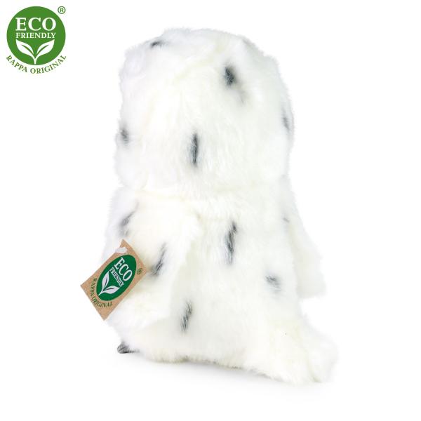 Plyšová sova bílá 18 cm ECO-FRIENDLY (obrázek 4)