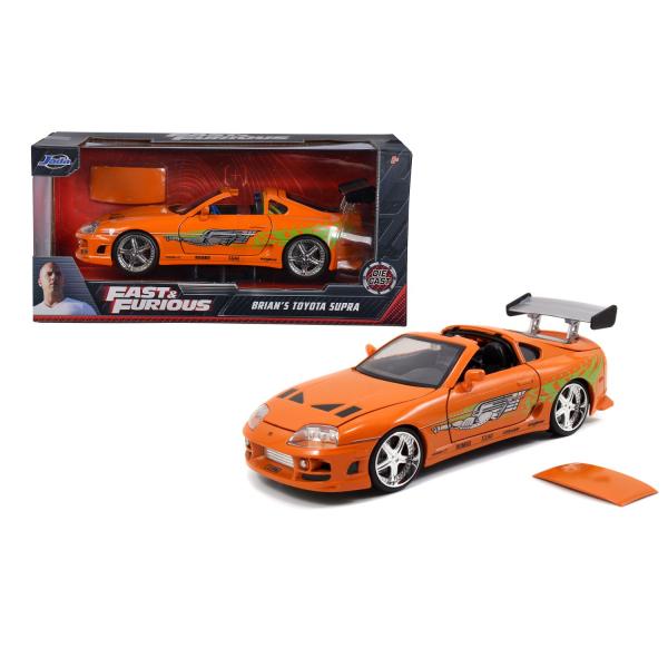 Rychle a zběsile auto 1995 Toyota Supra 1:24