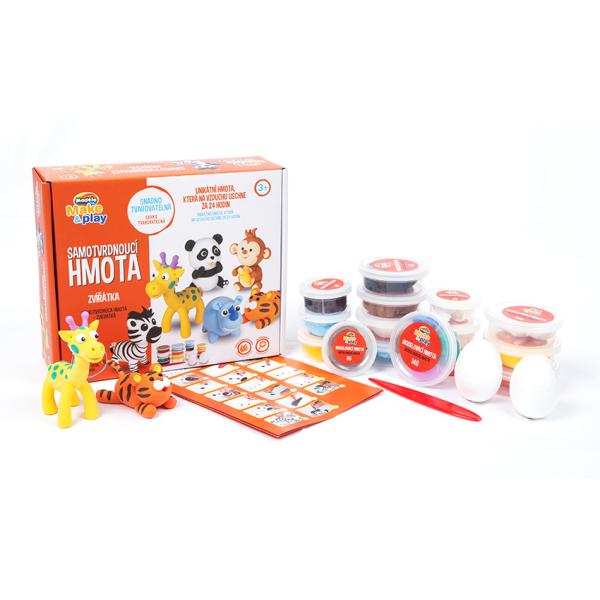 MODELO Samotvrdnoucí hmota – zvířátka