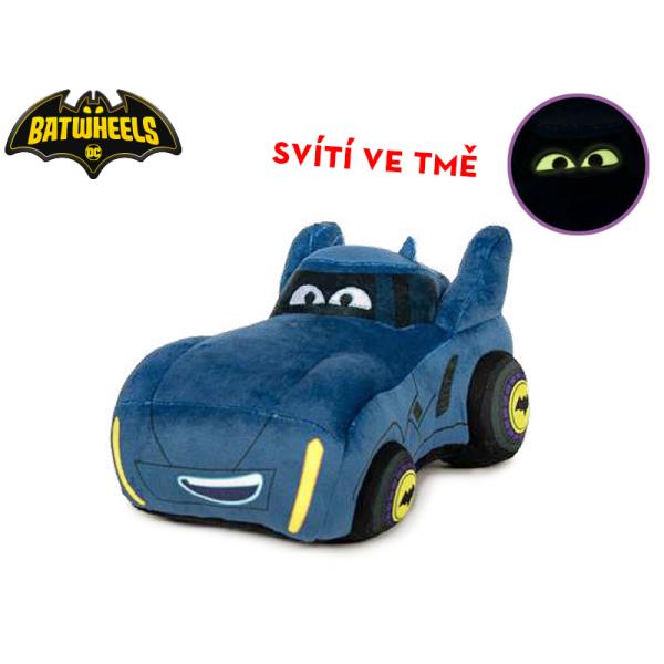 Batwheels - Bam 28cm plyšový svietiaci v tme 0m+
