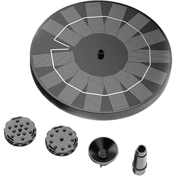 Plovoucí solární fontána 170l/h