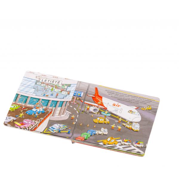 Doprava nad a pod zemí – Velkoformátová rozkládací kniha