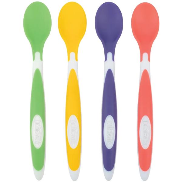Dr. Brown's Lžičky s měkkým koncem, 4 ks 4M+