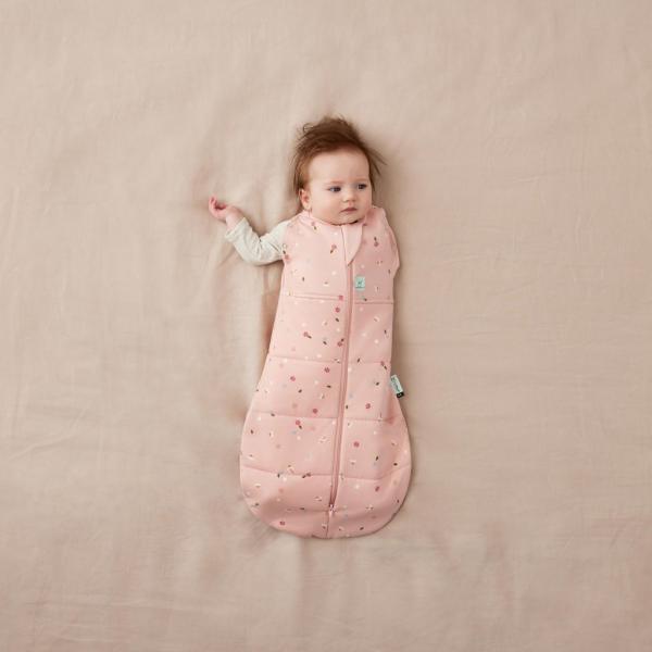 ERGOPOUCH Zavinovačka a vak na spaní 2v1 Cocoon Daisies 6-12 m, 8-10 kg, 2,5 tog (obrázek 3)