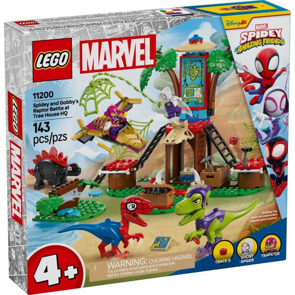 LEGO® Marvel Spidey 11200 Gobby a bitva raptorů v základně na stromě (obrázek 3)